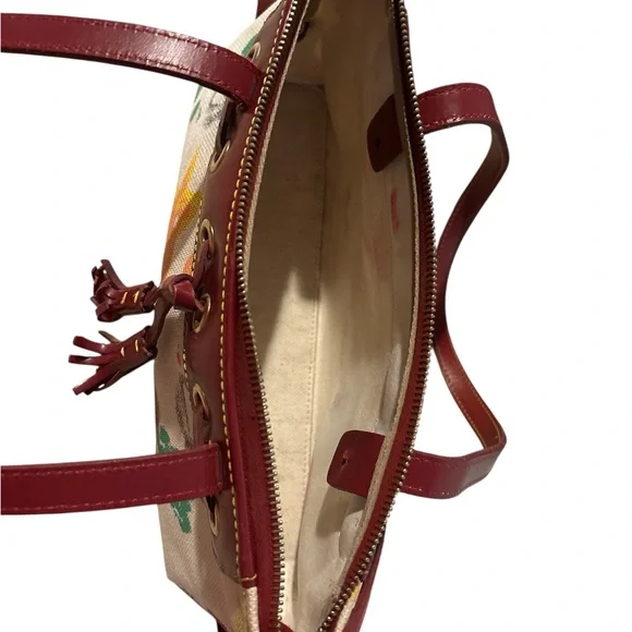 Dooney & Bourke Paint Splatter Purse - Picture 7 of 8